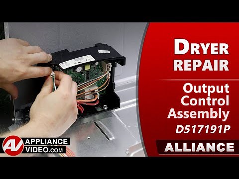 Speed Queen Dryer - Will Not Start - Output Control Repair and Diagnostic