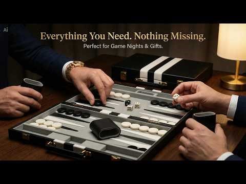 This Premium Backgammon Set Has Everything You Need