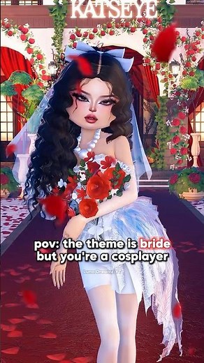 Daniela (Katseye) from GABRIELA for the BRIDE theme 👰‍♀️🌹 #dresstoimpress