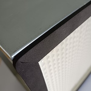 [Hot Item] Premium HEPA Filter Frame Galvanized Frame 220 Micron Size HEPA Filter