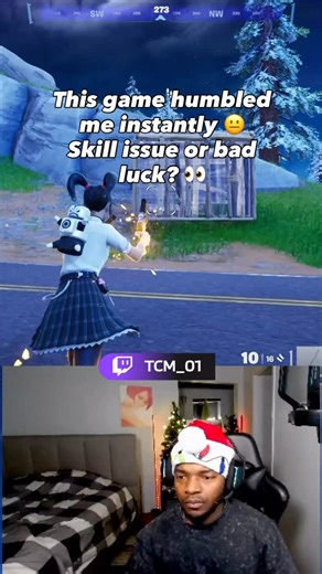 This game humbled me instantly 😐 Skill issue or bad luck? 👀 . . #fortnite #victoryroyale #fortniteclips #fortnitebattle #epicgames fortnitemoments fortnitecommunity fortnitehighlights gamerlife fortnitereels fortnitepro fortnitestrategy fortnitefun fortnitegaming fortniteaddiction | Therealchef Martin