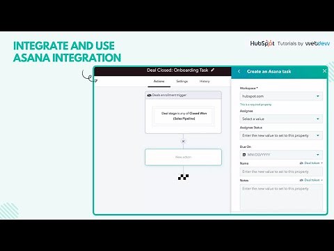 How to integrate and use Asana Integration with HubSpot