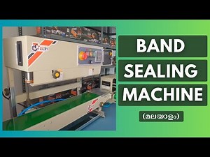 Continuous Band Sealer | Pouch Sealing Machine l Packing Machine | Bag Packing Machine