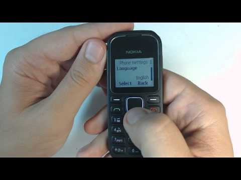 Nokia 1280 factory reset