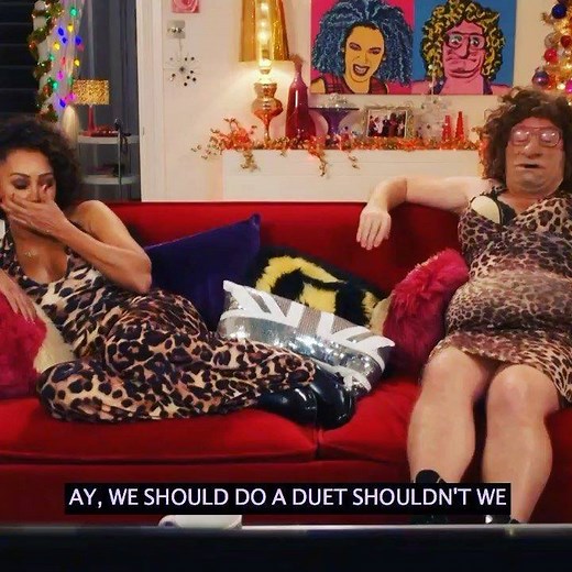 Ever imagined what a show with me and Bo’ Selecta’s #MelB would be like? Find out It's on ‪tonight at 9pm‬ yippppeeee on @E4grams #WhatafookinyearonTV @keithlemon #properbellylaughs | Mel B