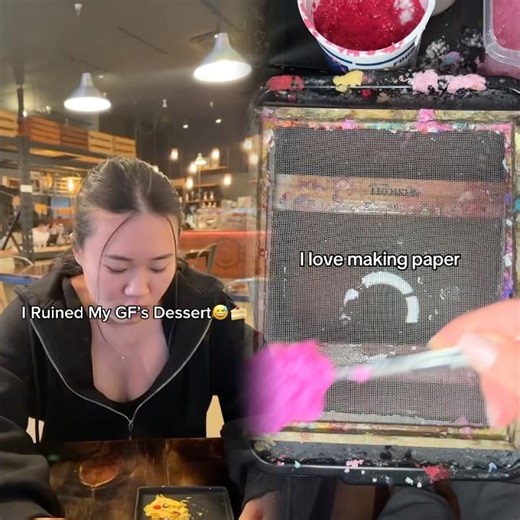 Eating My Gf’s Dessert After I Ruin It😳🤣 #couples #couplegoals #girlfriend #pranks #pranks #foodie