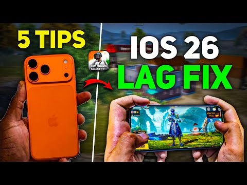iOS 26 BGMI Lag Fix Solution | 5 Tips & Tricks | iPhone Bgmi Lag Problem