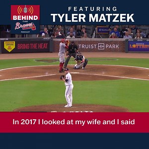 59K views · 1.2K reactions | On the latest episode of Behind the Braves, Tyler Matzek shares his incredible story of making it back to the big leagues! Listen here: apple.co/3D5xhlk | Atlanta Braves | Facebook