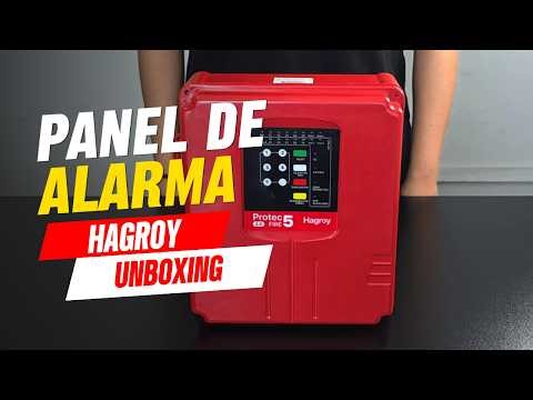Unboxing ASMR Panel de Alarma Contra Incendio Hagroy Protec Fire 5 2.0 🔥