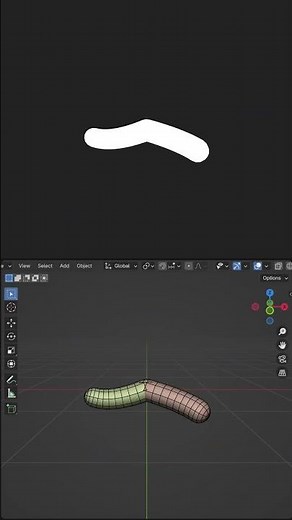 #2d #animation in #blender for a design podcast🎙️📐