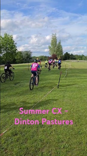 Cyclocross Chaos! 🚴💨 Summer Race Start at Dinton Pastures #bikerace #cyclocross