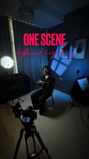 How to create a cinematic atmosphere with just 2 lights? ✨