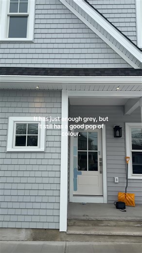 the paint saga continues!! i think colonial blue BM may the color for our front door after looking at it from a far. Let's hope i don't have to repaint it again like the interior 😅😅 @Benjamin Moore #jerseyshore #homerenovationseries #bluefrontdoor #paintcolor #homeimprovement