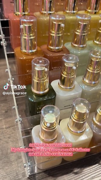 My Complete Sand Fog Collection of 108 Oils