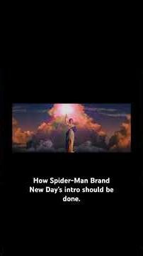 Spider-Man Brand New Day | Fan made intro #spiderman #sony #spidermanbrandnewday #marvel #shorts