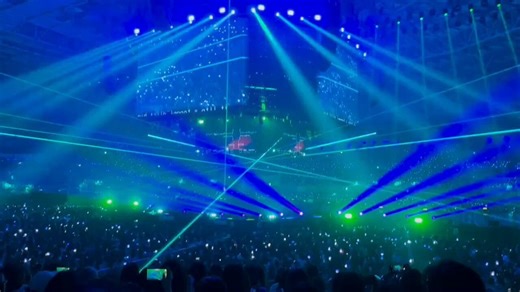 stage director: for this segment's intro, how about something like a laser show. just a bit of it to liven it uplighting director: say no more