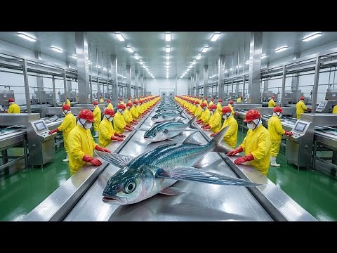 Inside the Flying Fish Factory - How Fish Are Turned Into Gliders, Skin & Fins