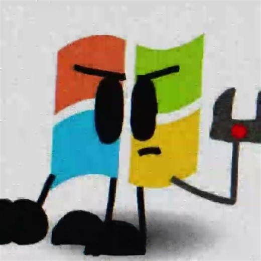 windows bfdi #microsoft #capcut #T728forever #phonk