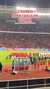 2 koreografi spektakuler dari La Grande Indonesia dan Ultras Garuda Indonesia. | Jakarta International Stadium