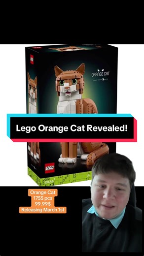 Lego Orange Cat Set Announcement