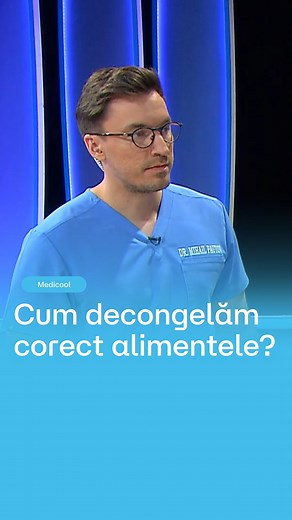 212K views · 2.6K reactions | Iată ce trebuie să știi despre decongelarea alimentelor într-un mod corect. Tu știai asta? 綾☝ Ne vedem azi la 18:00 la @medicool.ro | Dr. Mihail Pautov | Facebook