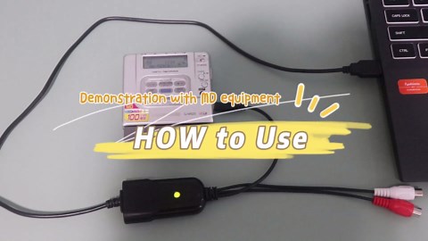 USB Audio Capture Card Grabber for Window 10/11/8/7 / 2000/XP and Vista, Seven，Audio Grabber for Vinyl Cassette Tapes,MD, Phono to Digital MP3 Converter from 3.5mm and R/L Audio Connector