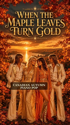 ABBA-Inspired Autumn Gold Vol. 1 | When the Maple Leaves Turn Gold 🍁 | Beautiful Autumn Pop #Shorts