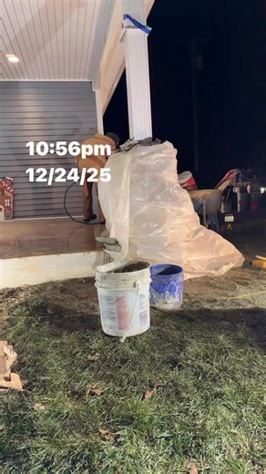 Cover the stone column and keep it protected, installing a stone cap Christmas Day | Rich Pintor