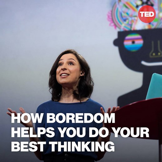 “The average person checks email 74 times a day, and switches tasks on their computer 566 times a day.” — Manoush Zomorodi Is staving off boredom actually ruining your creativity? Watch the full TED Talk here: http://bit.ly/2NRqbqz | TED