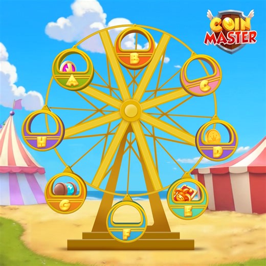 Quelle aventure ! 🎡 Les récompenses vont être géniales cet été ! Peux-tu trouver où se cachent les tours ? 👀🎁 | Coin Master