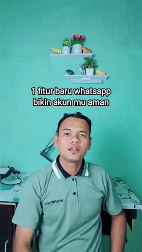 Udo Parno on Instagram: "Satu fitur baru whatsapp bikin akun mu aman selamanya #tutorial #tipsandroid #whatsapp"