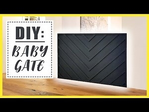 DIY BABY GATE | no drilling required
