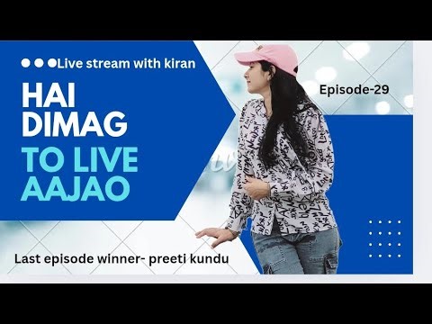Upgrade your knowledge with fun ||Episode-29 live stream with kiran