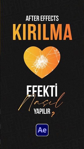 After Effects'te Parçalanma ve Kırılma Efekti | After Effects Ders #tutorial #aftereffects
