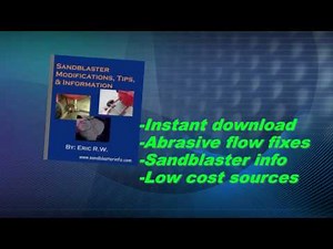 Fix Sandblaster Abrasive Problems