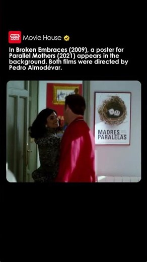 Both films were directed by Pedro Almodévar