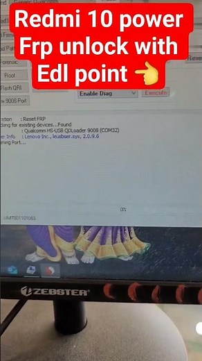 Redmi 10 power frp unlock with edl point one click remove frp #youtubeshorts