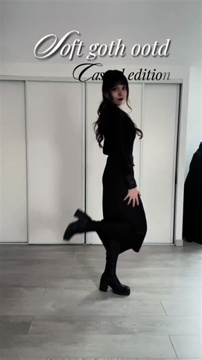 Soft Goth OOTD: Casual and Corporate Styles 🖤⛓️