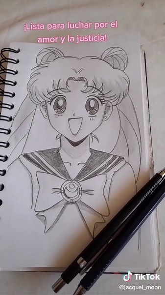Tutorial para dibujar a la mejor protagonista... Sailor Moon