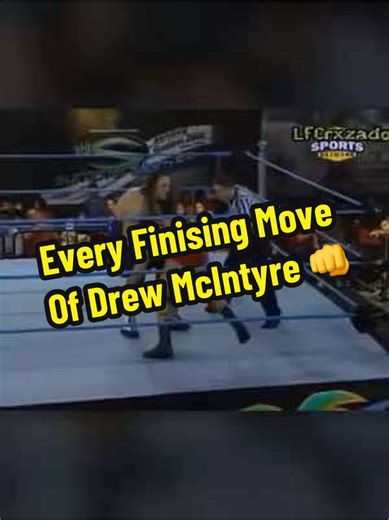 Every Finishing Move Of Drew McIntyre In WWE & TNA 👊 #fyp#wwe#wrestling#drewmcyintyre#wrestlinghighlights