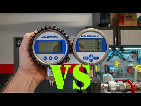 Measureman 10,000 PSI Gauge Differences