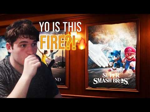 Turning Nintendo Games Into Movie Posters