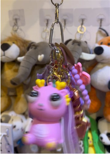 Check out our calming fidget lanyard 🎀 a selection of 7 keyrings 🎉 grab yours today from our TikTok shop 🛒🛍️ #calm #stressrelief #lanyard #pink