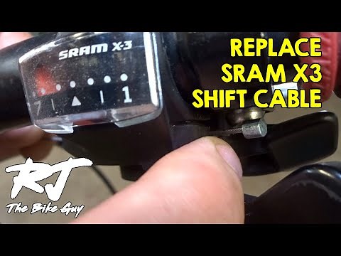 Replace Shift Cable In SRAM X3 Trigger Shifters