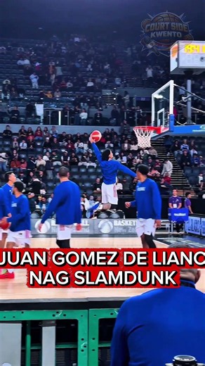 Isang malupit na dunk para painitin ang arena! JDL, walang preno! 🚀🏀 #fiba #gilaspilipinas