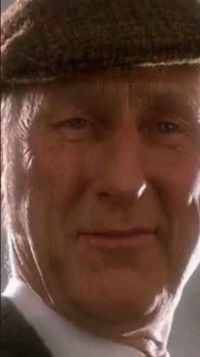 James Cromwell as Farmer Hoggett, Babe (1995) ,"That'll do, pig. That'll do.", #shorts, #shortsvideo