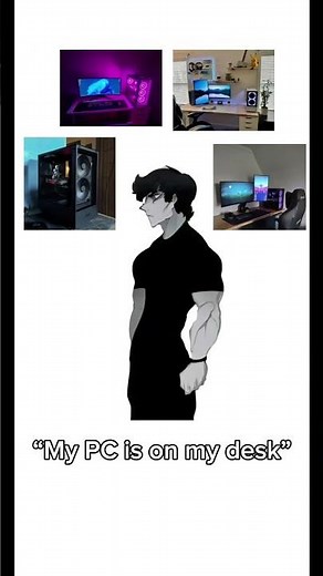 “My PC is on the floor!”