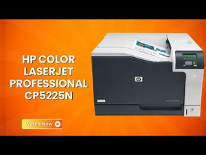 HP Color LaserJet Professional CP5225n Color Laser Printer – Professional Results Every Day – REVIEW
