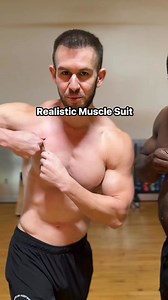 Explaining the Realistic Muscle Suits #musclesuit #mindmuscleconnection#gym #workout | BodybyMunz
