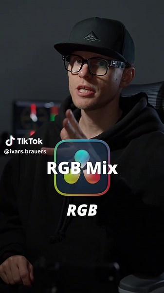 RGB Mixer #davinciresolve #edittips #colorist #rgb #whitebalance @DaVinci Resolve | Scalfoni ⚡️